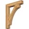 Ekena Millwork Legacy Block Rough Sawn Bracket, Western Red Cedar, 6"W x 38"D x 46"H BKT06X38X46LEC05RWR - alternate 1